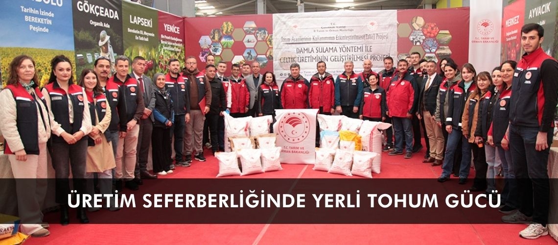 Üretim seferberliğinde yerli tohum gücü
