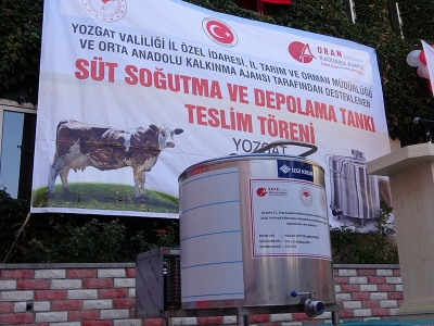 Süt üreticilerine depolama desteği