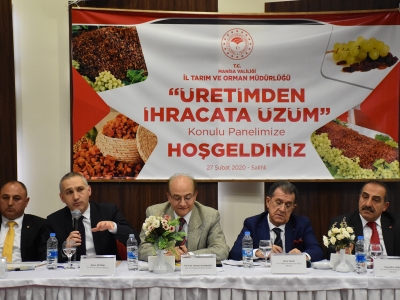 Üretimden ihracata üzüm